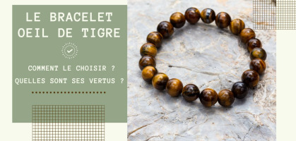 Kit bracelet Oeil de Tigre - Lithothérapie / Bracelets chakras - 10 Doigts